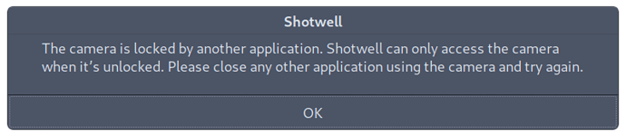 Screenshot from Shotwell