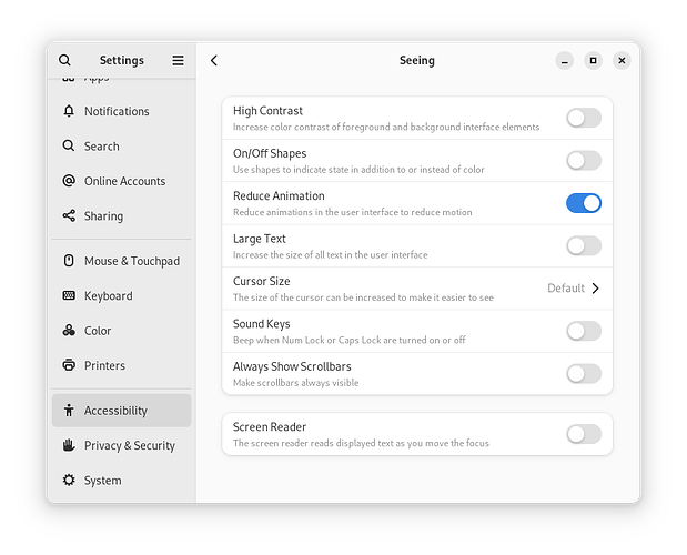 gnome-settings-disable-animation