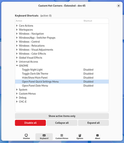CHC-E-Quick-Menu-Shortcut