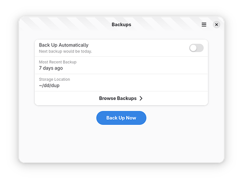 New UI - overview page without tabs