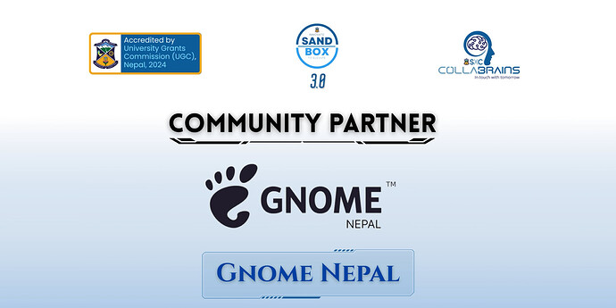 GNOME Nepal - Community Partner | SXC Sandbox 3.0