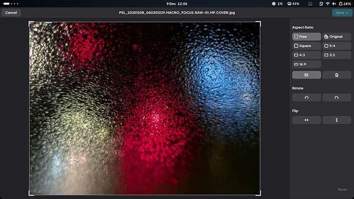 Loupe, in editing mode.