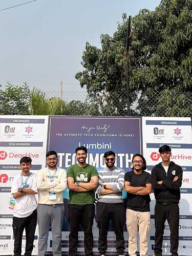 Group photo with Organizers