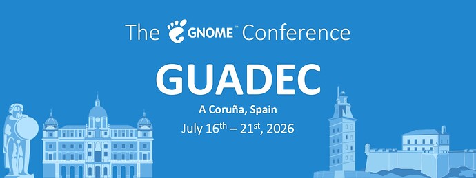 Speaker of GUADEC 2026